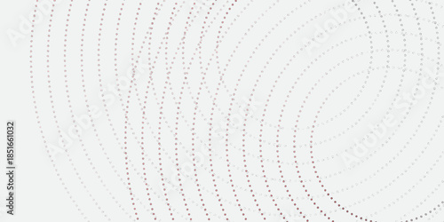 Collection of red concentric circles. Collection of radial sound wave or sonar rings. Pack of radar icon symbols, targets, dashed lines, halftones, Eps 10.