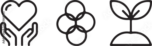 Science and Research Icons for Innovation.