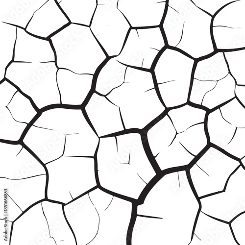Cracked dry earth surface texture background