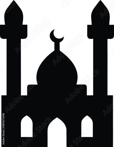 religious cultural appliances silhouette vector illustration on transparent background