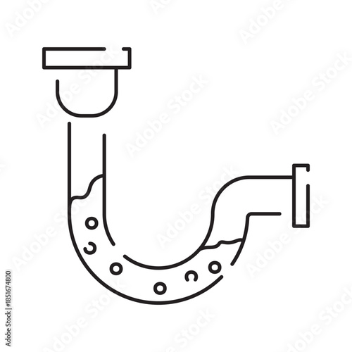 Industrial Pipeline System with Valves and Connectors