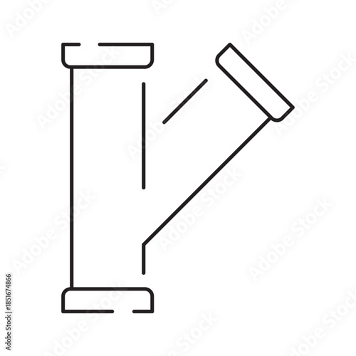 Industrial Pipeline System with Valves and Connectors
