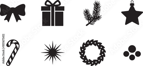 Holiday and Decoration gift star candy cane explosion