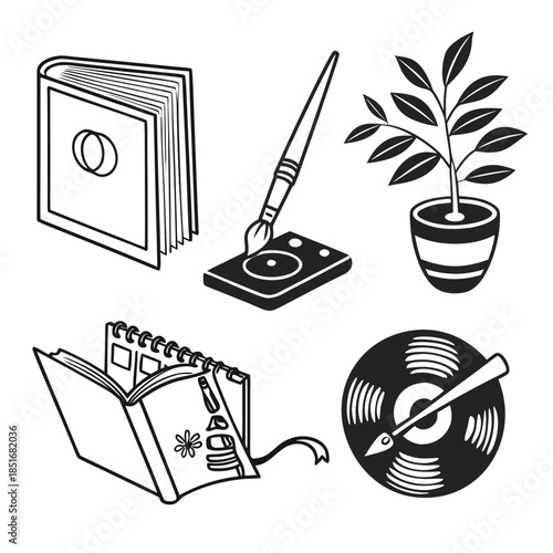 Creative elements illustration