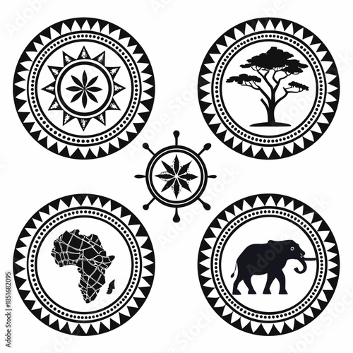 African symbols collection