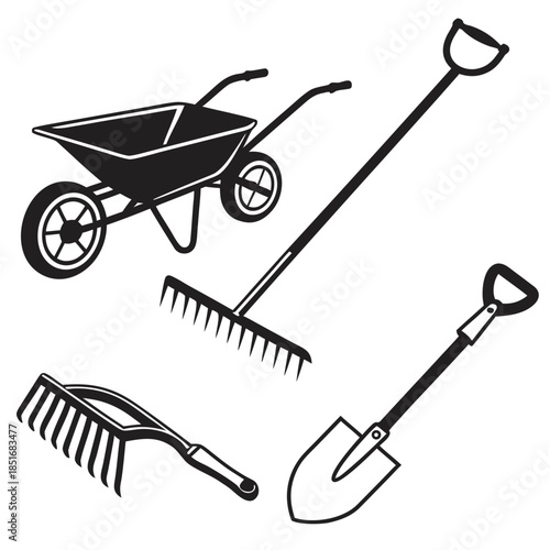 Garden tools set