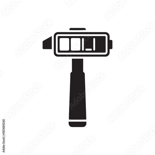 Digital Vernier Caliper Icon, Precision Measuring Tool