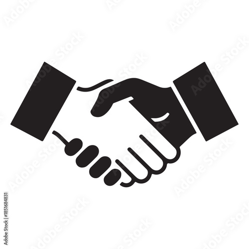 Two hands shaking in agreement