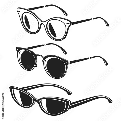 Collection of vintage sunglasses
