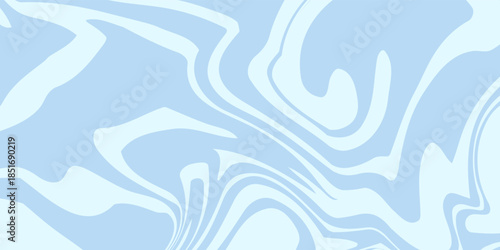 Abstract background seamless pattern with colorful waves. Trendy vector illustration in retro psychedelic style