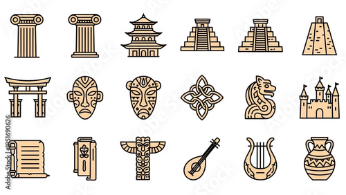Ancient Civilizations and Historical Artifacts Collection.