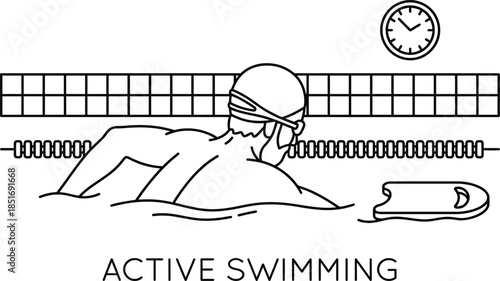 Healthy aging active seniors enjoying life outdoors