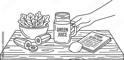 Detox diet plan for a healthy spring cleansing