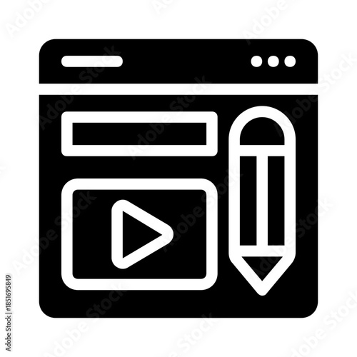 Website template featuring a video with editing capabilities. Perfect for creating dynamic and interactive websites. Ideal for businesses and personal use.
