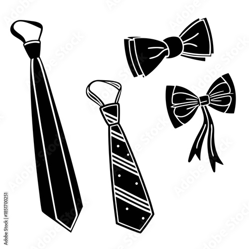 Assorted formal wear accessories