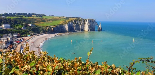Fotografia Vue sur Étretat, France