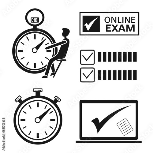 Online exam preparation
