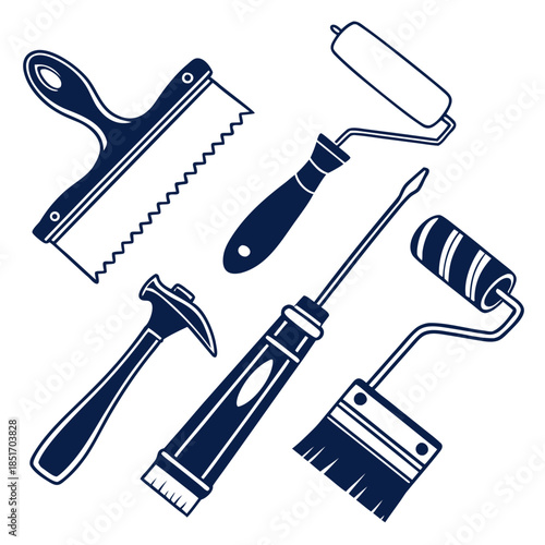Set of construction tools