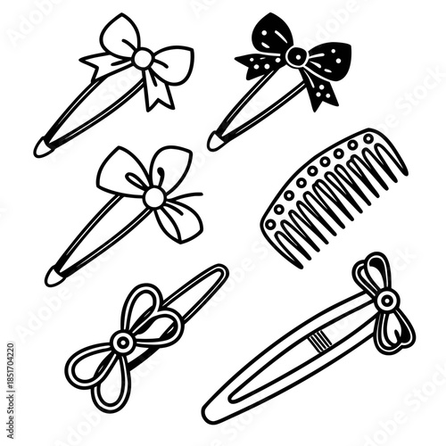 Hair accessories collection
