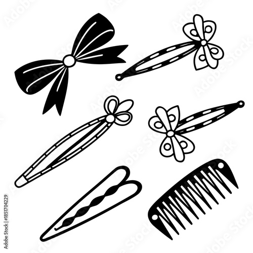 Set of hair accessories