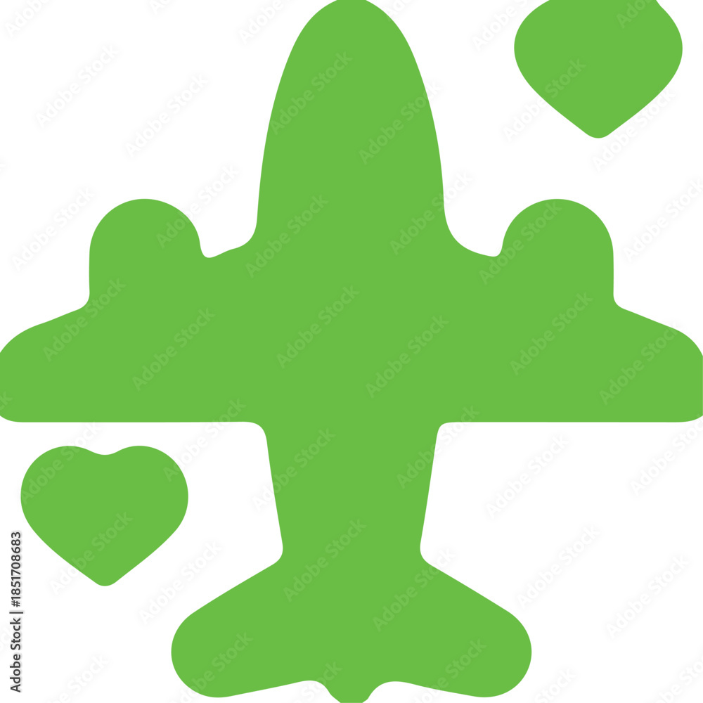 Fototapeta premium Airplane icon simple icon. Vector ICON all icon Viktor