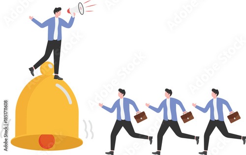 Notices announcements messages or risk crisis announcements,
