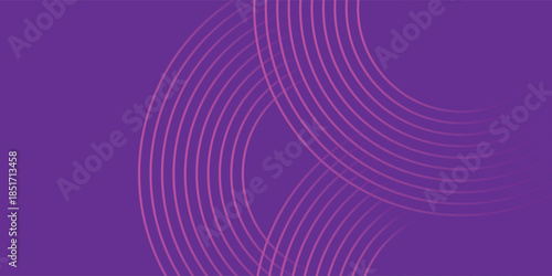 Abstract Purple and Pink Neon Curve Lines Background, Vector Illustration.