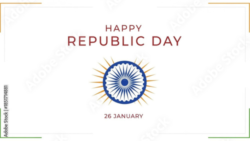 Happy Republic Day 26 January India Celebrations National Pride