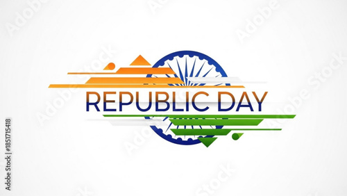 Celebrating Republic Day India 2024 with Patriotic Indian Flag Colors