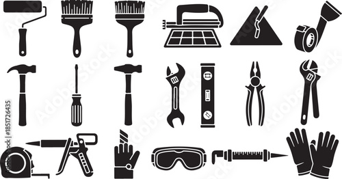 Collection of essential tools for home improvement and repair