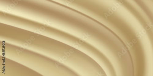 Light pale brown yellow silk satin. Gradient. Dusty gold color. Golden luxury elegant beauty premium abstract background
