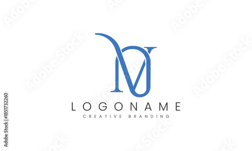 Minimalist NV Logo for Branding and Identity.