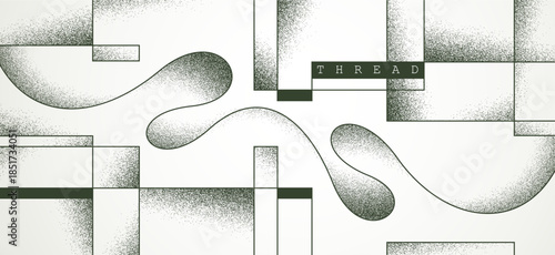 Antistress concept vector abstract background, thin curvy lines and textures minimal abstraction, flowing linear minimalist art, flowing wavy fluid backdrop.