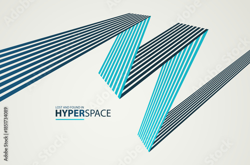 Lines in motion vector abstract background, 3D perspective stripes showing energy speed and aggression, minimal linear wallpaper art, sharp surreal graphics.