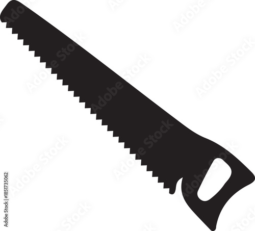 Tools Silhouette hand saw