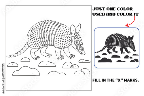Animals Monochrome coloring pages for adults and teens with Amazon KDP book interior designs.