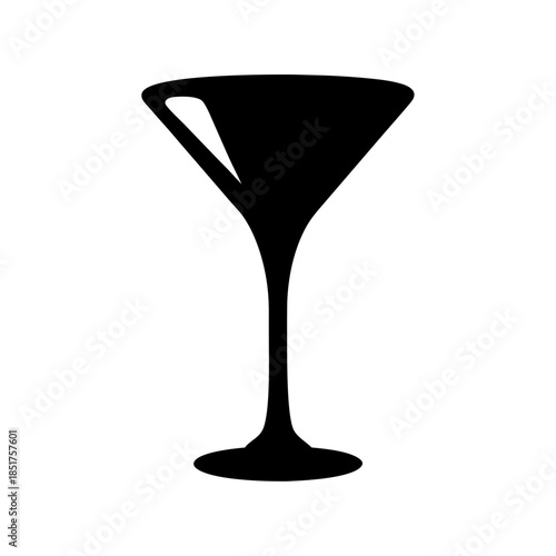 Classic martini glass