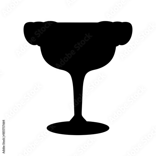 Classic margarita glass