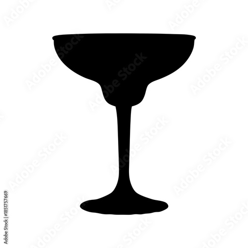 Elegant champagne flute