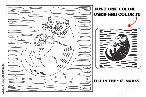 Animals Monochrome coloring pages for adults and teens with Amazon KDP book interior designs.