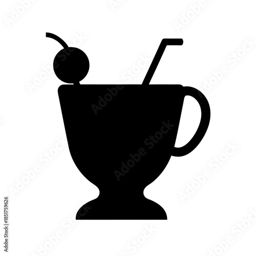 Classic cocktail in a mug