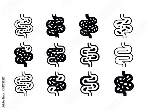 Human Microbiome Icons. The exploration of the human microbiome.