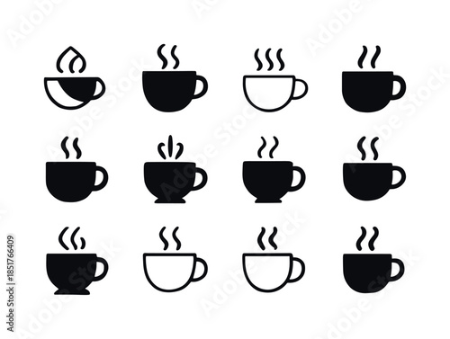 Self-Care Logos. Self-Care Routine. Icon set. Set Logo of Self-C