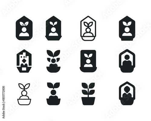 Office Culture Icons. Workplace culture and its impact on produc