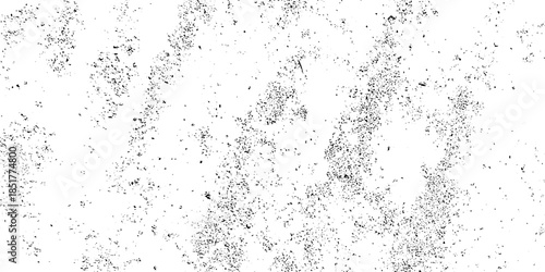 Grunge vintage white and black vector wall distressed dirty noise rust cracked pain background. messy dusty chalk splat dirt rusty noise overlay concrete wall texture background.