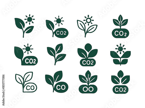 Artificial Photosynthesis Logos. Experiments in creating artific
