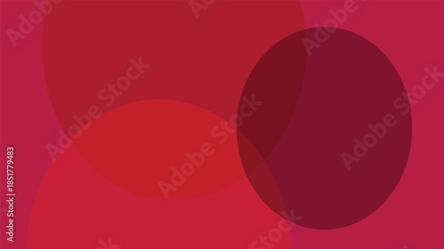 Shiny 3D red Easter egg illustration featuring a glossy glass orb design with a round reflection on a blank background vector