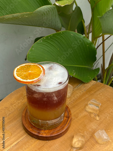 glass of honey and lemon