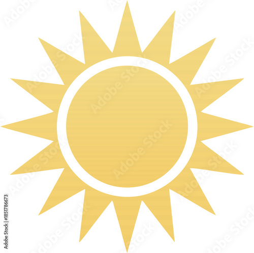 sun vector illustration