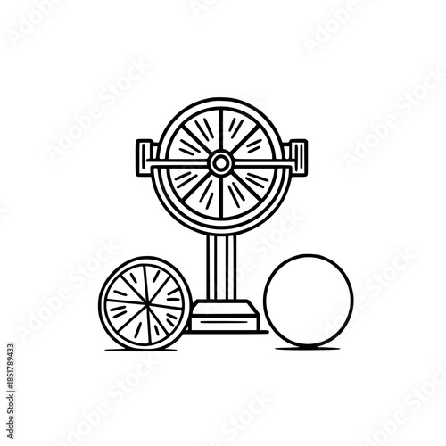 Citrus Press: Journey Squeezing Joy | Clean, isolated vector art for creative projects.